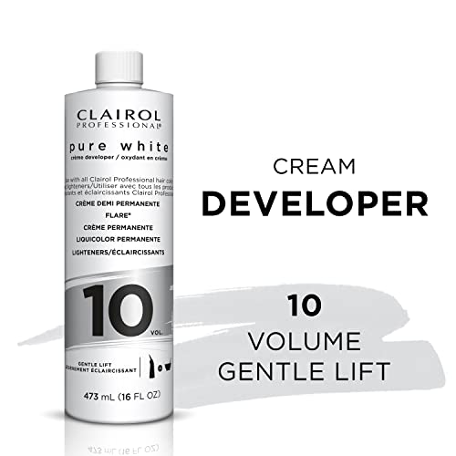 Clairol Professional Pure White 10 Volume Hair Developer 16 Fl Oz