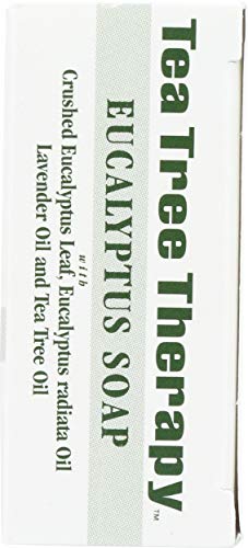 Tea Tree Therapy Eucalyptus Soap Vegetable Base, 3.5 Ounce (Pack of 2)