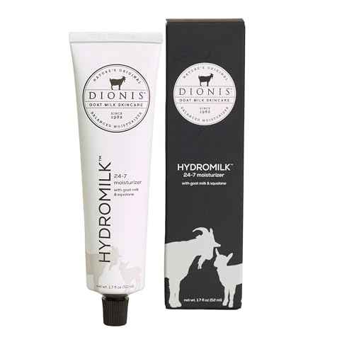 Dionis Goat Milk Skincare 1.7 fl oz Hydromilk 24-7 Moisturizer, With Squalane To Deeply Moisturize, Cruelty Free & Paraben Free, Formulated For All Skin Types
