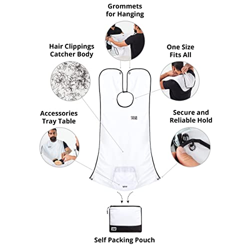 Beard King Bib Apron | Beard Care Grooming Apron