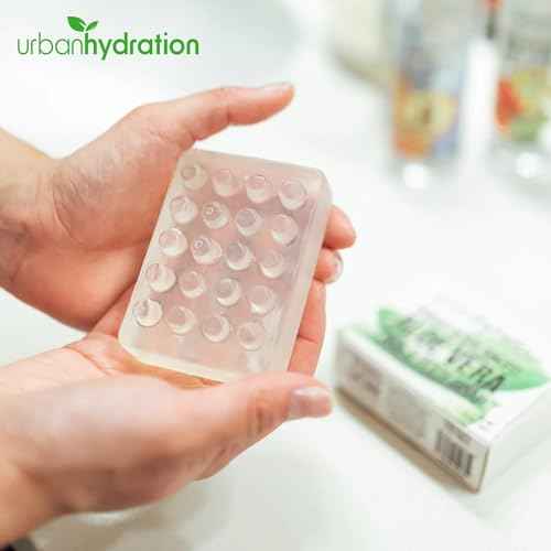 Urban Hydration Aloe Vera Face & Body Bar Soap 6 Pack | Suitable for Daily Use, Silicone, Paraben, Polybead and Sulfate Free, Safe for Oily, Psoriasis and Eczema Prone Skin | 4.2 Ounces