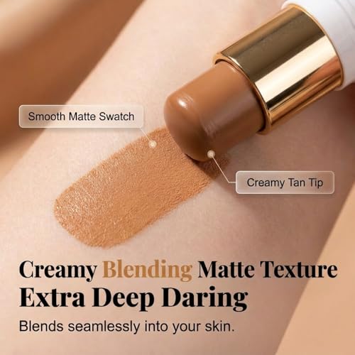 Foundation Stick Concealer – 3-in-1 Buildable Coverage, Hydrating & Long-Lasting