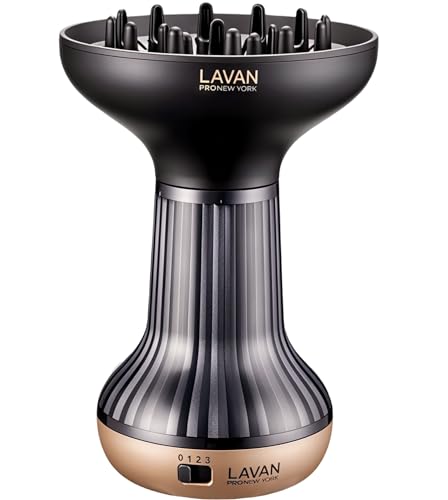 Diffuser Hair Dryer for Curly Hair - Ionic Technology