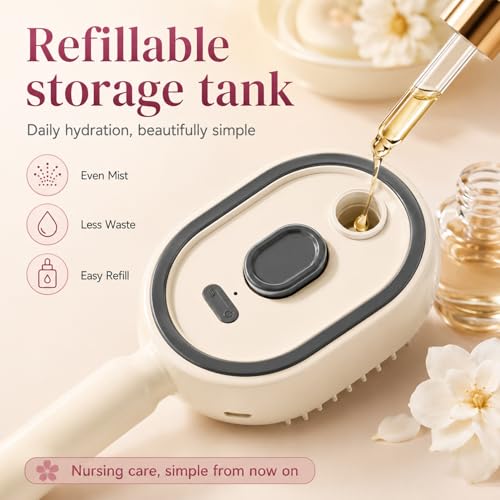 Electric Air Cushion Massage Spray Comb | Anti-Static Hair Brush