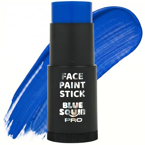 Blue Squid PRO Waterproof Blue Face Paint Stick - XL 21g