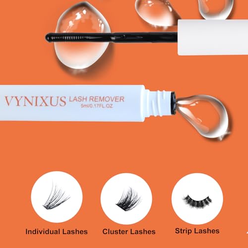 VYNIXUS Cluster Lash Remover - 5ML Eyelash Extension Glue Remover
