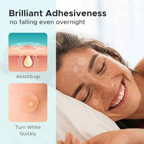 TKTK Pimple Patch Acne Patch, 4 Sizes 280 Patches Acne Absorbing Cover Patch, Hydrocolloid Invisible Acne Patches For Face Zit Patch Acne Dots Tea Tree, Calendula Oil - 2 Pack