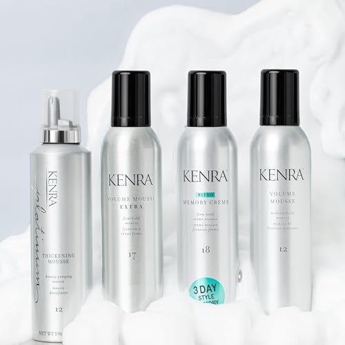 Kenra Platinum Thickening Mousse 12 - Volumizing Styler