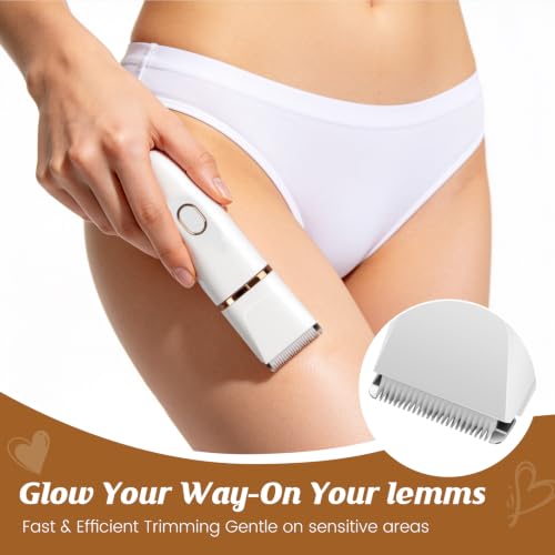 Women's 5-in-1 Waterproof Body Hair Trimmer with USB Charging