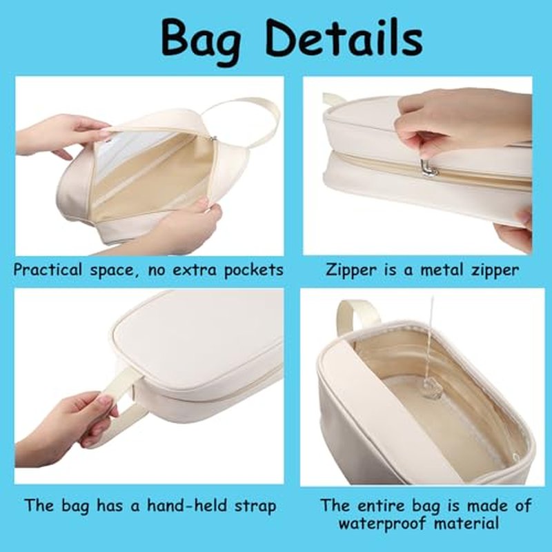 Waterproof Makeup Bag for DR.P Lovers | Multi-Purpose Travel Organizer