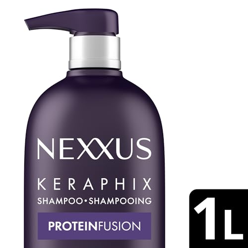 Nexxus KERAPHIX Shampoo for Damaged Repair Hair Powered by KRT Keratin Resistance Therapy with Liquid Crystal Amino Acids 33.8 fl oz