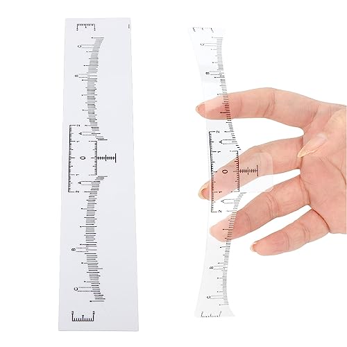 100pcs Disposable Eyebrow Ruler Stencils for Microblading