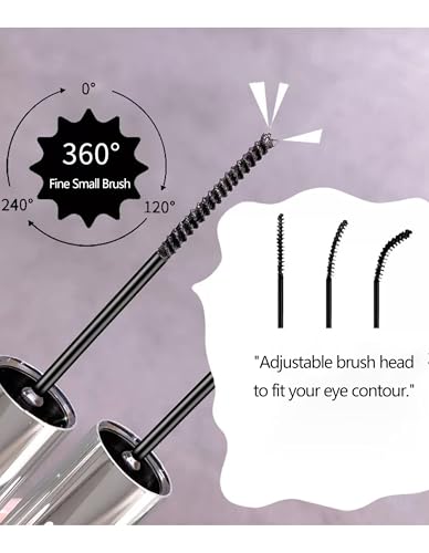Okerker Black Mascara for Older Women 60+ | Lengthening & Volumizing