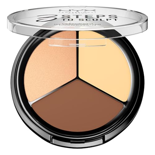 NYX 3 Steps to Sculpt Contour Palette - Light