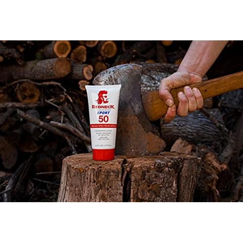 6 Oz SPF 50 Sport Lotion Water/Sweat Resistant Reef Friendly, Non-irritating