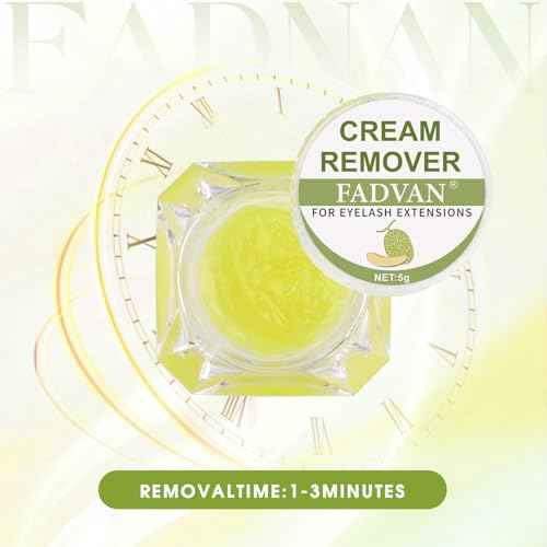 Lash Remover for Eyelash Extensions 5g Lash Extension Remover Fresh Lash Glue Remover Fast Dissolution Lash Extension Remover for Sensitive Eyes Cluster Lash Glue Remover XJG01