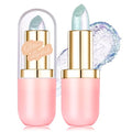 Blue Holographic Glitter Lipstick - Long Lasting Metallic Shimmer