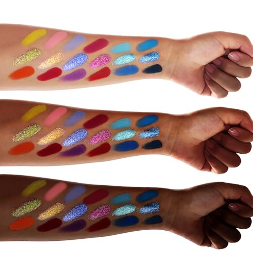 18 Color Eyeshadow Palette - Matte & Duochrome Shades