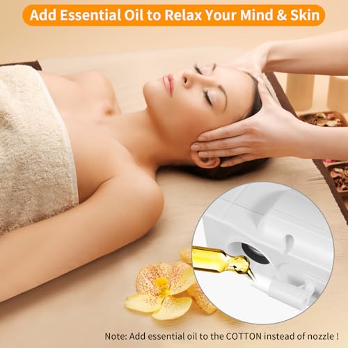 AceFox Facial Steamer with Adjustable Height & Nozzle