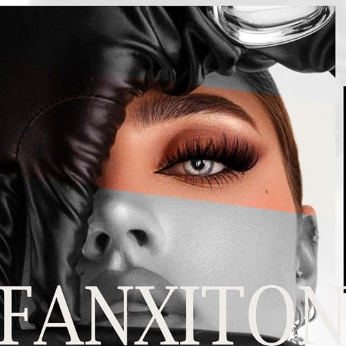 FANXITON DIY Lash Extension Kit - 280 D Curl Volume Lashes