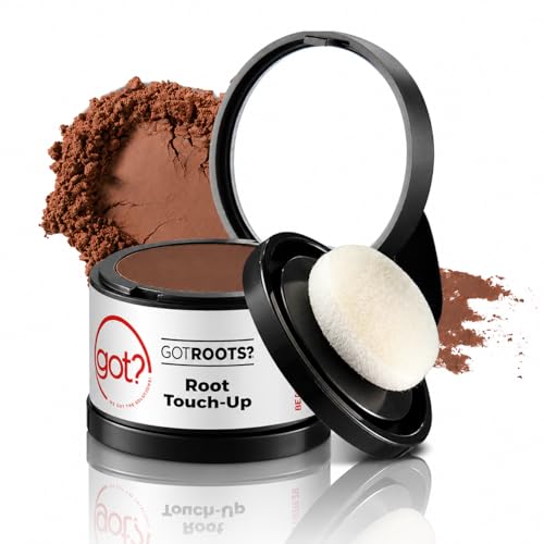 Auburn Root Cover Up Powder - Instant Gray Hair Concealer, 0.14 Oz
