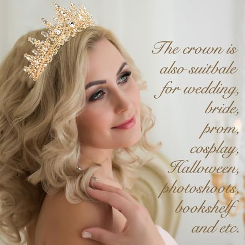 Birthday Queen Sash and Crown Set for Women - Gold Tiara & Sash