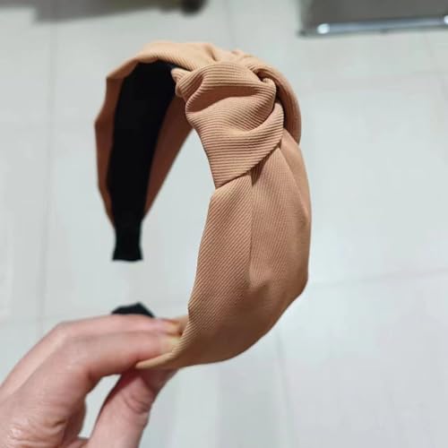 4-Pack Wide Headbands for Women – Pastel Colors