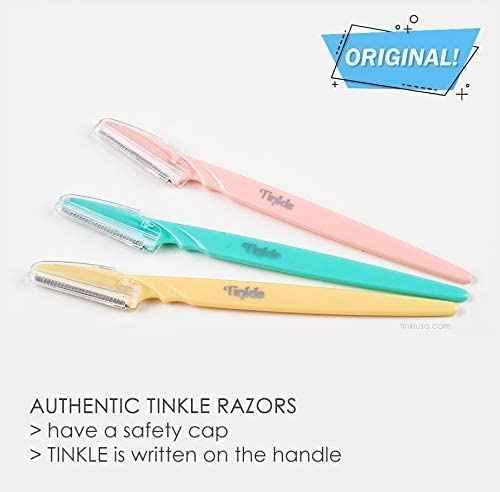 Tinkle Razors, Pack of 36 with 6 Eco-Friendly Dorco Tinkle Everglow