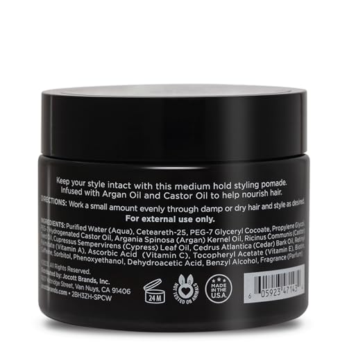 Argan Magic Medium Hold Pomade with Argan Oil 8oz
