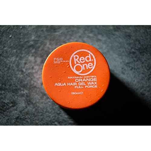 Redone Hair Wax Orange 150ml Pack of 2 | Ultra Strong Hold & High Shine Styling Wax for Men & Women | Gel Wax Hybrid Texture | Professional Edge Control Wax with Long Lasting Hold & Sleek Finish