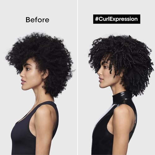 L'Or?al Professionnel Paris Curl Expression Leave-In Cream - For Curly and Coily Hair, Provides 2X More Hydration, Paraben-Free