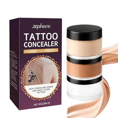 Tattoo Cover Up Waterproof Concealer - Full Coverage Body Makeup