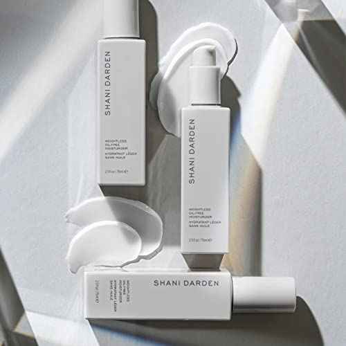 SHANI DARDEN SKIN CARE Weightless Oil-Free Moisturizer, Lightweight Moisturizer With Hyaluronic Acid Helps Hydrate Skin Without Clogging Pores, 2.54 fl oz