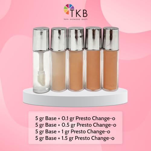 TKB Lip Liquid - Presto Change-o Magic Color| Color Additive, Unique Lip Color, Lip Transformation| Vegan, Gluten & Cruelty Free| Made in USA (1floz (30ml))