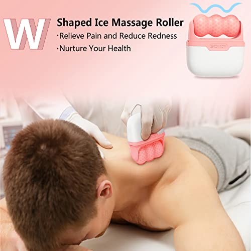 Ice Roller Double Ended Face & Eye Puffiness Relief Massager