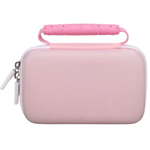 Pink Travel Shaver Case for Women - 5-in-1 7D Electric Razor Storage Bag