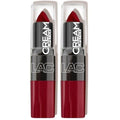 L.A. COLORS Cream Lipstick, Exquisite, 0.04 Ounce (Pack of 2)