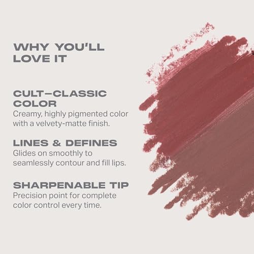 Morphe Signature Lip Liner Pencil - Whipped Mauve