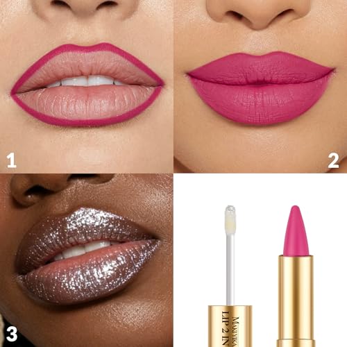 MAKI YIKA Hot Pink Lip Liner & Matte Liquid Lipstick Set
