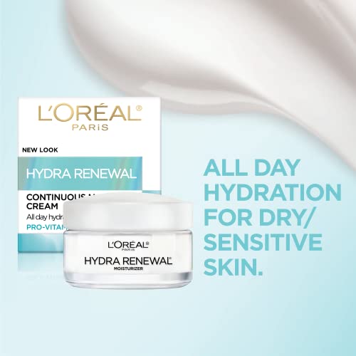 L'Oreal Paris Hydra-Renewal Face Moisturizer for Sensitive Skin 1.7 Oz