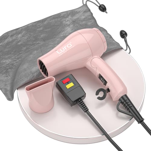 LURA Foldable Travel Hair Dryer 1200W Dual Voltage