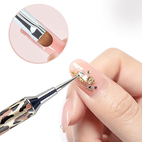 VONYA Kolinsky Acrylic French Tip Gel Nail Art Brush Set - Size 10