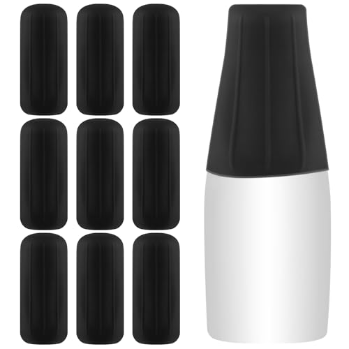 10 Pack Silicone Bottle Covers for Travel Toiletries