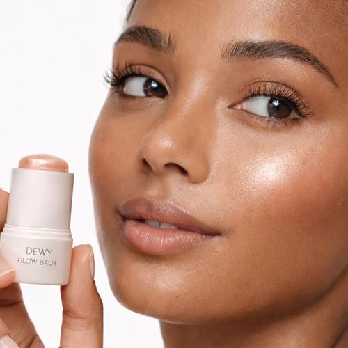 Glow Balm ? Glass Skin Primer, Dewy Face Balm with Plant Based Squalane, Hydrating Glow Moisturizer, Natural Radiant Finish