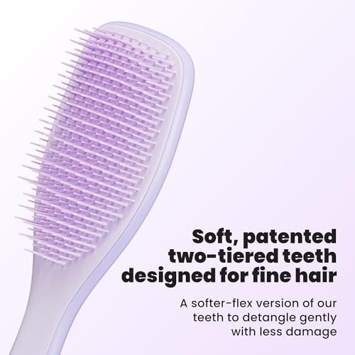 Tangle Teezer Fine Hypnotic Heather Detangler Brush for Fragile Hair