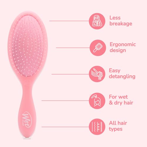 Wet Brush Original Detangler Pink Drink - Wet & Dry Hair Brush