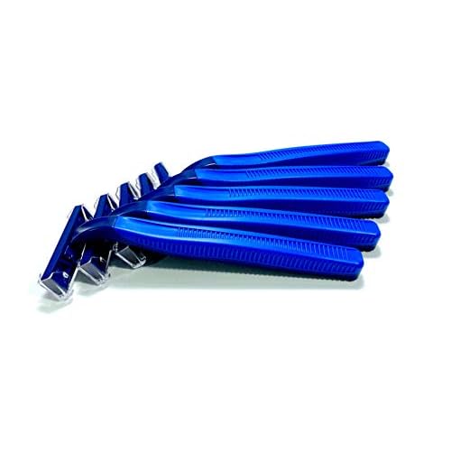 100 Premium Twin Blade Disposable Razors in Bulk - Medical Professional or Home Use
