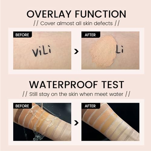 Color Changing Foundation for Mature Skin - Hydrating, Buildable Coverage
