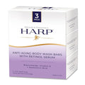 HARP¢ç Anti-Aging Body Wash Bar with Retinol ? pH Balanced Syndet Cleanser, Fragrance Free, Soap-Free & No Lye, Non-Comedogenic, With Niacinamide, Hyaluronic Acid & Vitamin E, 3-5oz Bars.