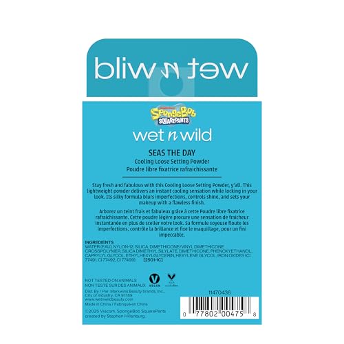 wet n wild Spongebob Cooling Setting Powder - Seas The Day